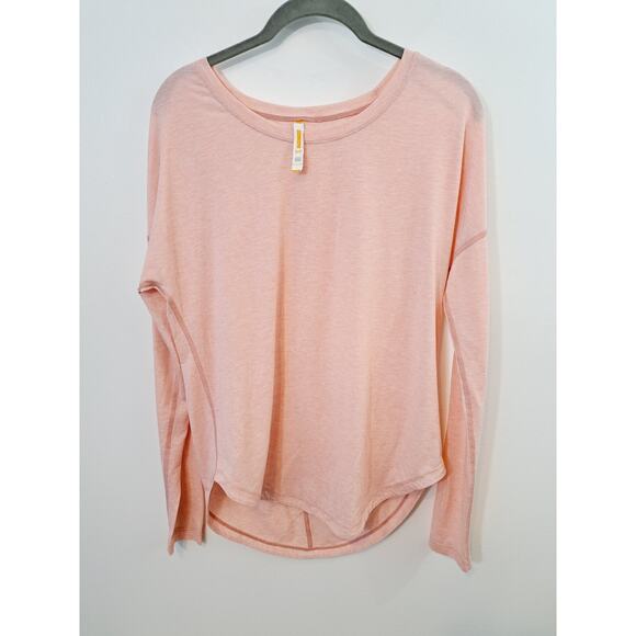 Lucy Women's Pink Lightweight Long Sleeve Tee In Size Small - Picture 1 of 8